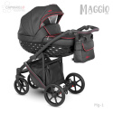 MAGGIO Camarelo 3w1 wózek wielofunkcyjny z fotelikiem KITE 0-13kg Polski Produkt kolor Mg-1