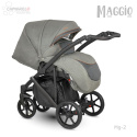 MAGGIO Camarelo 3w1 wózek wielofunkcyjny z fotelikiem KITE 0-13kg Polski Produkt kolor Mg-2