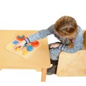 MASTERKIDZ Sorter Kształtów Klocki Geometryczne Montessori