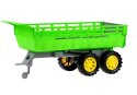 Traktor Gigant z Przyczepą + Wymienne Łyżki