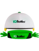 IQBottles, Bidon-butelka 2w1 Green/White cap