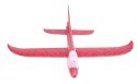 Szybowiec samolot styropianowy 2LED MIX 48x47cm