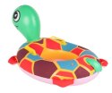 Kółko do pływania dla niemowląt koło pontonik dla dzieci dmuchany z siedziskiem materac żółw 15kg