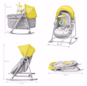 KinderKraft Leżaczek 5w1 UNIMO 0-18 kg Kinderkraft - Yellow