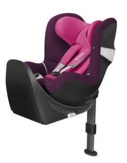 SIRONA M2 I-SIZE Cybex (bez bazy) fotelik tyłem od urodzenia do ok. 4 lat 105cm - 4*ADAC mystic pink