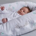 Oddychający materac, gniazdko do spania dla niemowląt PurFlo - Żyrafy
