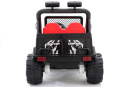 LeanToys Auto na akumulator Jeep Raptor 2-osobowy S618 EVA Czarny