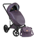 MAX 500 3w1 Dada Prams wózek dziecięcy z fotelikiem Kite 0-13kg - Lavender