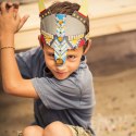 Zestaw artystyczny Apli Kids mozaika - Hełm Wikinga
