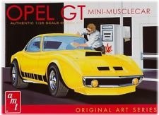 Model Plastikowy Do Sklejania AMT (USA) - Buick Opel GT Original Art Series (Żółty)