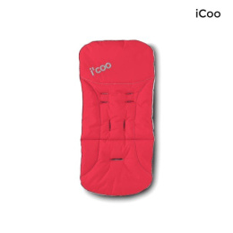 ICoo Seat Pad 2way wkładka dwustronna RED