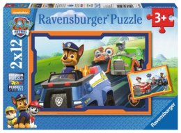 Puzzle 2x12el Psi Patrol W akcji 075911 RAVENSBURGER p12