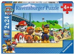 Puzzle 2x24el Psi Patrol Bohaterskie szczeniaki 090648 RAVENSBURGER p8