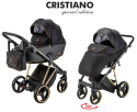 CRISTIANO Special Edition 3w1 Adamex wózek wielofunkcyjny z fotelikiem Kite 0-13 kg kolor CR-215