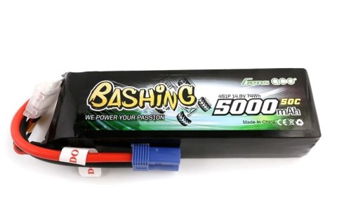 5000mAh 14.8V 50C "BASHING" Gens Ace - EC5