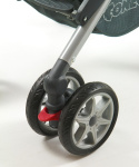 JUUPI CONECO wózek aluminiowy typu parasolka - niebieski