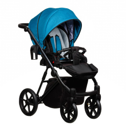 FX 2w1 Paradise Baby wielofunkcyjny wózek dziecięcy Polski Produkt - nr.12 niebieski