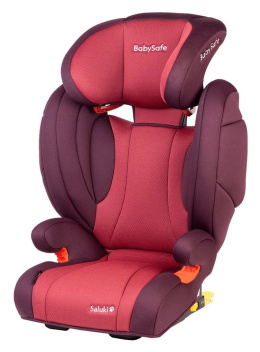 SALUKI BabySafe Isofix 15-36 kg fotelik samochodowy - Pink-Violet