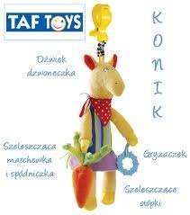 Taf Toys Wesołe Zwierzątko - Zabawka Zwieszka Gryzak