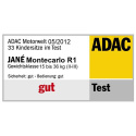 Jane MONTECARLO R1 ISOFIX 4 gwiazdki ADAC fotelik 15-36kg - 4572 T80 HORIZONS