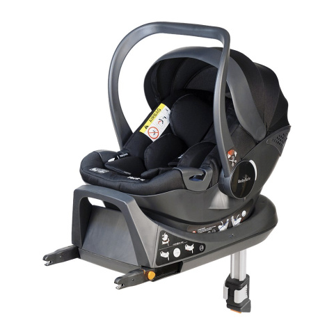 YORK I-Size BabySafe fotelik samochodowy z bazą isofix 0-13kg 0-15m - czarny