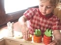 Drewniana zabawka - Królik i liczenie marchewek, Tender Leaf Toys