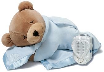 PRINCE LIONHEART Miś do usypiania i uspokajania Tummy Sleep niebieski