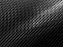 Folia odcinek carbon 4D czarna 1,52x0,1m