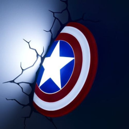 Tarcza Captain America Philips - lampka 3D