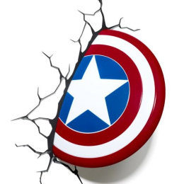 Tarcza Captain America Philips - lampka 3D