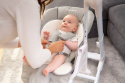 INDIGO Caretero 2w1 krzesełko do karmienia i huśtawka dla niemowląt grey