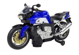 Motocykl na Baterie Niebieski