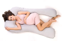 Poduszka bawełniana typu U (ortopedyczna) dla kobiet w ciąży SuperMami