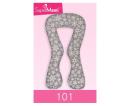 Poduszka bawełniana typu U (ortopedyczna) dla kobiet w ciąży SuperMami 101