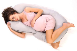Poszewka bawełniana typu C z wypustką - na poduszkę dla kobiet w ciąży SuperMami