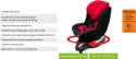 ALASKAN BabySafe 0-18 kg i-Size obrotowy fotelik samochodowy tyłem do 105 cm - szary