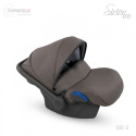 Sirion Eco 3w1 Camarelo wózek wielofunkcyjny z fotelikiem KITE 0-13kg Polski Produkt - SiE-2