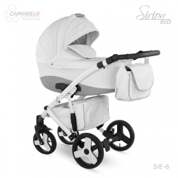 Sirion Eco 3w1 Camarelo wózek wielofunkcyjny z fotelikiem KITE 0-13kg Polski Produkt - SiE-6