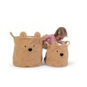 Childhome Pluszowy pojemnik na zabawki 30 x 30 x 30 cm Teddy Bear
