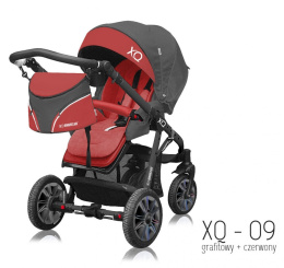 Sport XQ BabyActive Wózek spacerowy idealny na drogi i bezdroża! XQ-09 - czarny stelaż