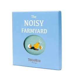 Miękka książeczka - THE NOISY FARMYARD, ThreadBear Design