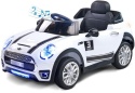 Toyz by caretero Samochód na akumulator MAXI WHITE sportowy kabriolet pilot dwa silniki i akumulatory