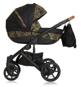 DOKKA 3w1 Dynamic Baby wózek wielofunkcyjny z fotelikiem Kite - double melange line D20