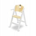 FLORIS Lionelo Drewniane krzesełko do karmienia - White
