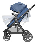 ZELIA 2 Maxi-Cosi 2w1 + CabrioFix za 1zł, wózek głęboko-spacerowy, można przekształcić gondolę w siedzisko spac. Essential Blue