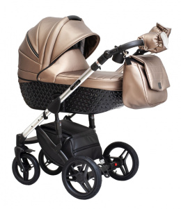 EUFORIA Premium Black 3w1 Paradise Baby wózek wielofunkcyjny z fotelikiem KITE 0-13kg Polski Produkt - kolor 06