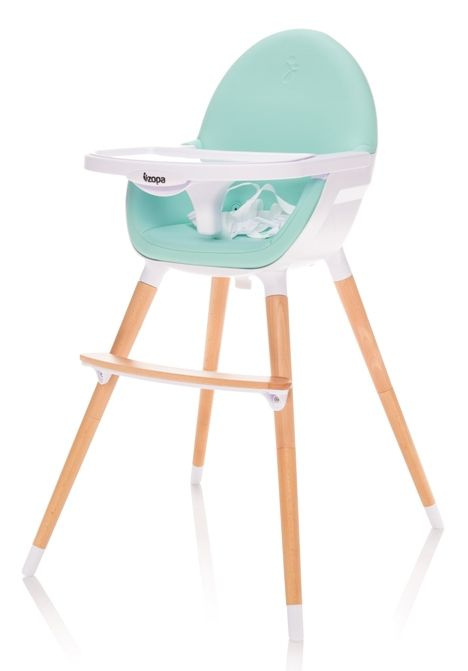 DOLCE Zopa krzesełko do karmienia dla dzieci od 6 miesiąca do 15 kg - Ice Green