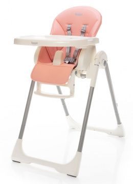 IVOLIA Zopa krzesełko do karmienia dla dzieci od urodzenia do 15 kg - Candy Pink