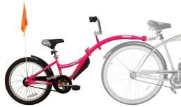 WeeRide Co Pilot - rower doczepiany [ przyczepka, doczepka, hol ] - różowy