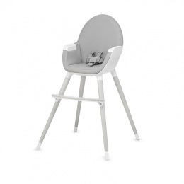 FINI 2w1 Szare Nogi Grey KinderKraft krzesełko do karmienia od 6 m do 5 lat